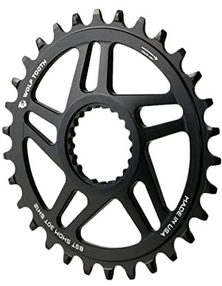 Platos de diente de lobo para Shimano de 12 velocidades (30, Shimano Direct Boost)