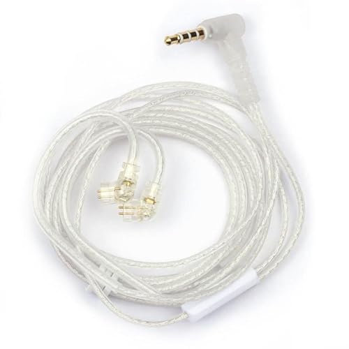 Linsoul 3.5mm Plug Detachable OFC Braided Cable for KZ ZS10 Pro Earphones(with mic)