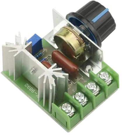 Regolatore di tensione 2000 Watt CA 50-220 Volt Dimmer Regolatore di potenza SCR Regolatore di velocità del motore Regolatori for la casa 2000 W