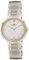 Dugena Damen-Armbanduhr 4460997 Cosima, Quarz, weißes Zifferblatt, Edelstahlgehäuse, Saphirglas, Edelstahlarmband, Drückerfaltschließe, 3 bar