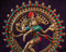 SHIVAJI ARTS Tanzende Shiva-Nataraja-Statue, 35 cm, Messingeinlage, Arbeit, Tanzen, Shiva, Natraja, Idol, Tempel, Mandir, Altar, Outdoor, Yoga, Studio, religiöse Heimdekoration