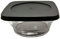 Tupperware Clear Collection 620 ml Schale Classic Royal Tafelperle Glasklar schwarz