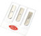 DUX Ersatzklingen für Bleistiftspitzer aus Messing: 3-pack (Silber) / 3-pack