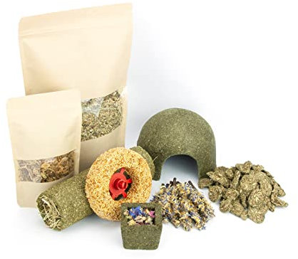 Mr. Crumble Dried Pet Food Set aus Leckerlies aus Futter für Zwerghamster