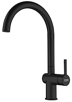 Franke Active J Rubinetto da cucina nero opaco con beccuccio girevole 115.0653.398