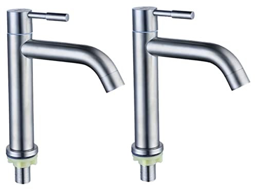 Cabilock 2 Pièces Robinet Maison Accessoires De Salle De Bain Mitigeur Salle De Bain Lavabos Cuisine Meuble sous Lavabo Pulvérisateur Évier De Camping-Car Faire Tourner Remplissage Toucher