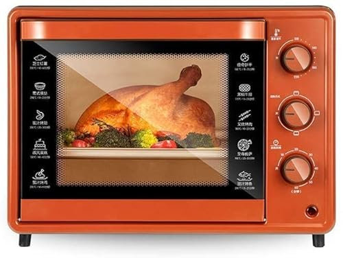 CAZARU Forno Tostapane, Forno Forno Elettrico Cottura Multifunzione Grande capacità Forno da Tavolo Forno A Convezione Forno da Appoggio Tostapane Vita Felice