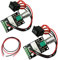 RUNCCI-YUN 2 Pezzi 6V 12V 24V 3A 80W DC Regolatore di Velocità del Motore (PWM) Interruttore Driver Motore Reversibile Regolabile