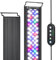 AQQA Aquarium LED Beleuchtung, 24/7 Vollspektrum Aquarium Licht mit Timer, DIY Modus 10 Helligkeitsstufen Einstellbar & 10 Farben & Ausziehbare Halterung für 30-150cm Süßwasser Aquarien (18W)