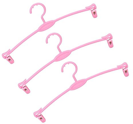 VANZACK 15st Hosenbügel Kleiderbügel Zum Trocknen Von Wäsche Wäscheständer Wäschetrockner Clip-kleiderbügel Unterwäsche-kleiderbügel Kleiderbügel Mit Clips BH-Clip Fräulein Höschen