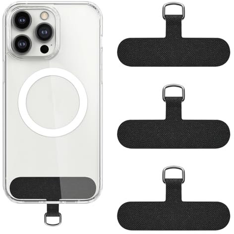 simarro 3 almohadillas de sujeción para teléfono, almohadillas de parche para correa de teléfono celular, correa universal para teléfono celular, cordón para correa de teléfono, pieza de repuesto para