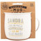 Mug Nomade - Mug à thé et café personnalisé Sandra - Cadeau pour Femme