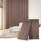 DOLLAR BOSS Panneaux muraux acoustiques 3D en bois pour mur, 240 x 60 cm, panneaux muraux décoratifs 3D, panneaux muraux modernes pour bureau, chambre à coucher, cuisine, noyer