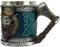Novelty Valhala Mug | Medieval Beer Mug | Creative Valhala Mug | Skull Mug Tankard, Valhalla Stainless Steel Single Handle Axe Skull Beer Stein Tankard for Mens