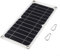Zeroupshop Panel solar de 30 W 5 V para carga móvil de coche, panel solar portátil con silicona monocristalina, salida USB, compatible con teléfonos inteligentes, tabletas