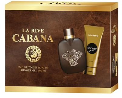 LA RIVE Cabana Geschenkset für Herren – Eau de Toilette 90 ml + Duschgel 100 ml | Eleganter Duft in edler Geschenkpackung | Perfekt für jeden Anlass