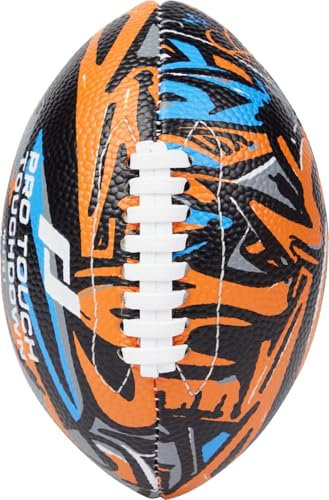 Pro Touch Uni American Mini Fußball, Black/Orange Light/B, 1