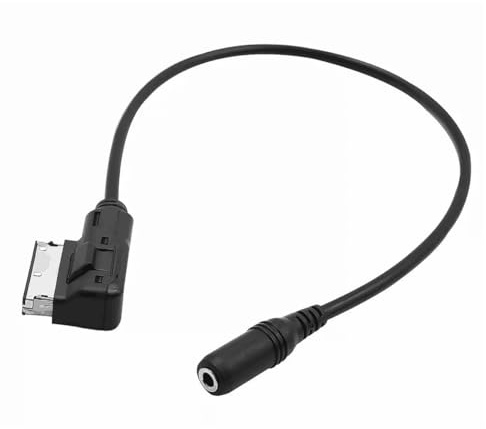 Laroal Musikschnittstellenkabeladapter MI auf 3,5 mm, kompatibel mit Mercedes-Benz 2008–2016