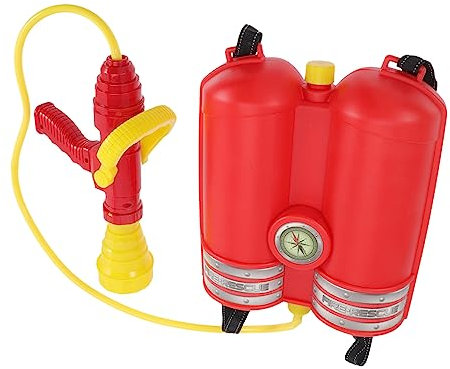 HEALSOPTHY Kids Wasser Rucksack Mit Wasserpistole Lustiges Sommer-Spielzeug Für Poolspielzeug Für Gartenpartys Und Strandvergnügen Fördert Hand-Auge-koordination Und Spaß