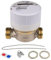 Allmess Universal Wasserzähler, Q3 2,5, 80mm Baulänge, 3/4 Zoll, Kalt- und Warmwasser, Eichung 2025