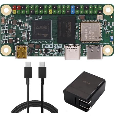 Radxa Zero Quad-Core A53 Mini carte avec 4 Go de RAM 64 Go eMMc, une alternative puissante au Raspberry Pi Zero W