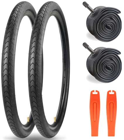 MEGHNA 2 Set Fahrradreifen 27.5x1.75/29x1.75 Reifen Fuer Trekkingrad Faltbare Fahrradmantel