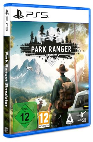 Aerosoft Park Ranger Simulator – PlayStation 5 | Open-World Simulation | Crossplay Multiplayer | Park Management | Fahrzeuge, Helikopter & Missionen | PS5 Game