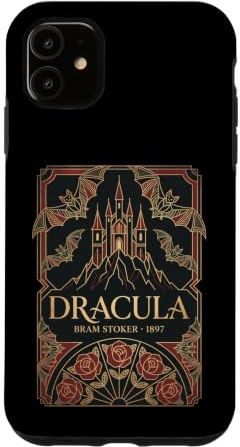 Dracula Stoker Gothic Vampire Gift For Horror Book Lovers Case for iPhone 11
