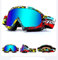 IHRKleid Motorrad Goggle Motocross Wind Staubschutz Fliegerbrille Snowboardbrille Schneebrille Skibrille Wintersport Brille Dirtbike Off-Road Schutzbrille (Mehrfarbig)