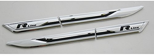 Original R-Line Plaketten Emblem Kotflügel Tür Tuning Schriftzug