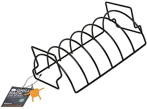 Monolith Spare Rib Halter Keramikgrill Grill Rost Edelstahl