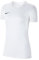 Nike Damen W Nk Df Park Vii JSY T-Shirt, White/Black, S EU
