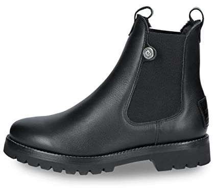 Panama Jack Damen francesca igloo Chelsea Boot, Schwarz, 40 EU