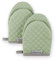 KitchenAid Asteroid Mini Oven Mitt, 5.5x8, Pistachio 2 Count, Pistachio