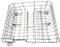 Cesta superior gris (295431-11740) Lavavajillas 34420450, 672000800345 Curtiss