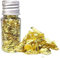 Surakey Essbare Gold Foil Blattgoldflocken, Essbare Blattgold Flocken 24 Karat Glitzerflocke Lebensmittel Dekorfolie Papier Küche Mousse Kuchen Backen Gebäck Kunsthandwerk Decor
