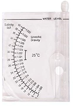 Actopus Hydrometer Salzgehalt Tester für Aquarium Meerwasser Fisch Tank Salzwasser