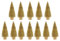 Merting 12 Weihnachts Baum, Tannenbaum Für Tischdeko, Weihnachtsbaum Künstlich Klein Tannenbaum Christbaum,Weihnachtsdeko Weihnachten Tischdeko Winterdeko Geschenk Decoration Oder Modellbau