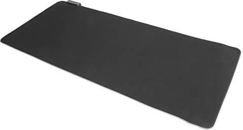 Zunate Tapis de Souris RVB, Tapis de Souris Filaire USB 400 X 900 X 4 Mm, Tapis de Souris de Jeu Pliable étanche, Tapis de Souris à 12 Effets de Lumière RVB, pour Ordinateur Portable, Tablette PC