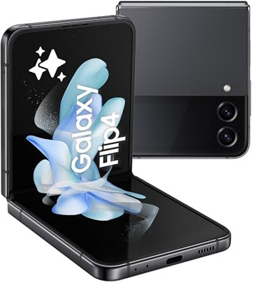 Samsung Galaxy Z Flip4 5G Smartphone Android Klapphandy 256GB, Graphite, inkl. 36 Monate Herstellergarantie [Exklusiv bei Amazon]