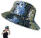 Leling Disco Bucket Hat, Mirror Ball Stunning Glitter Hat In Clothing, Festival Glitter, Party, Sequin