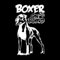 myrockshirt Boxer on Board 15cm Hund hundeaufkleber Aufkleber Sticker Autosticker Autoaufkleber freie Farbwahl