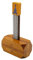 Project Genius Inc. Thor's Hammer Wooden Brain Teaser Puzzle, Brown