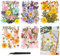 96 Stück Natürliche Getrocknete Blumen, Gepresste Blumen Blätter zum Basteln, Gemischte Gepresste Trockenblumen mit Pinzette, Echte Getrocknete Gepresste Blumen für DIY Kerzen Epoxidharz Handwerk