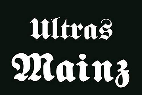 U24 Aufkleber Ultras Mainz Flagge Fahne 8 x 5 cm Autoaufkleber Sticker