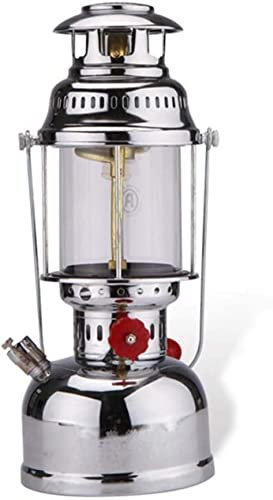 NALsa Queroseno Portátil Clásico Aceite De Lámpara Lámpara De Gas A Prueba De Viento Lámpara De Queroseno De Manto Vintage Portátil Lámpara De Huracán para Acampar Retro