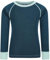 Mountain Warehouse Merino Kids Round Neck Thermal Baselayer Top – Long Sleeve, Lightweight, Antibacterial, Breathable & Quick Dry T-Shirt - Travelling & Outdoors Teal Kids Size 11-12 Years