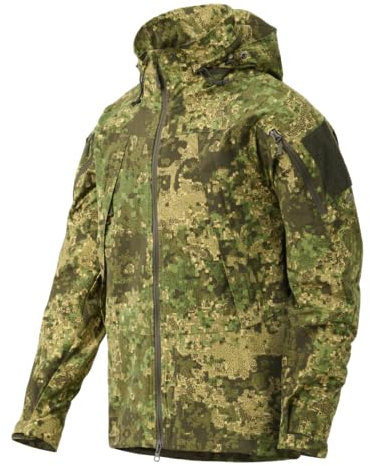 Helikon-Tex TROOPER Jacket MK2 Hooded Rain Jacket, PenCott WildWood, XL