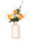 Yhjxly Flores artificiales con jarrón, ramo de flores artificiales, decoración de mesa, decoración de mesa, decoración de flores, rosas adultas, para casa, ramo de flores, boda, jardín, festival,