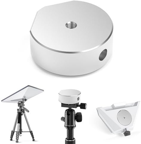 EDUP HOME Starlink Mini Mount Adapter - Aluminum Alloy Tripod Mount Adapter for Starlink Mini 1/4''-20 Thread Enables Tripod, Fixing Clamp or Other Bracket Fixing